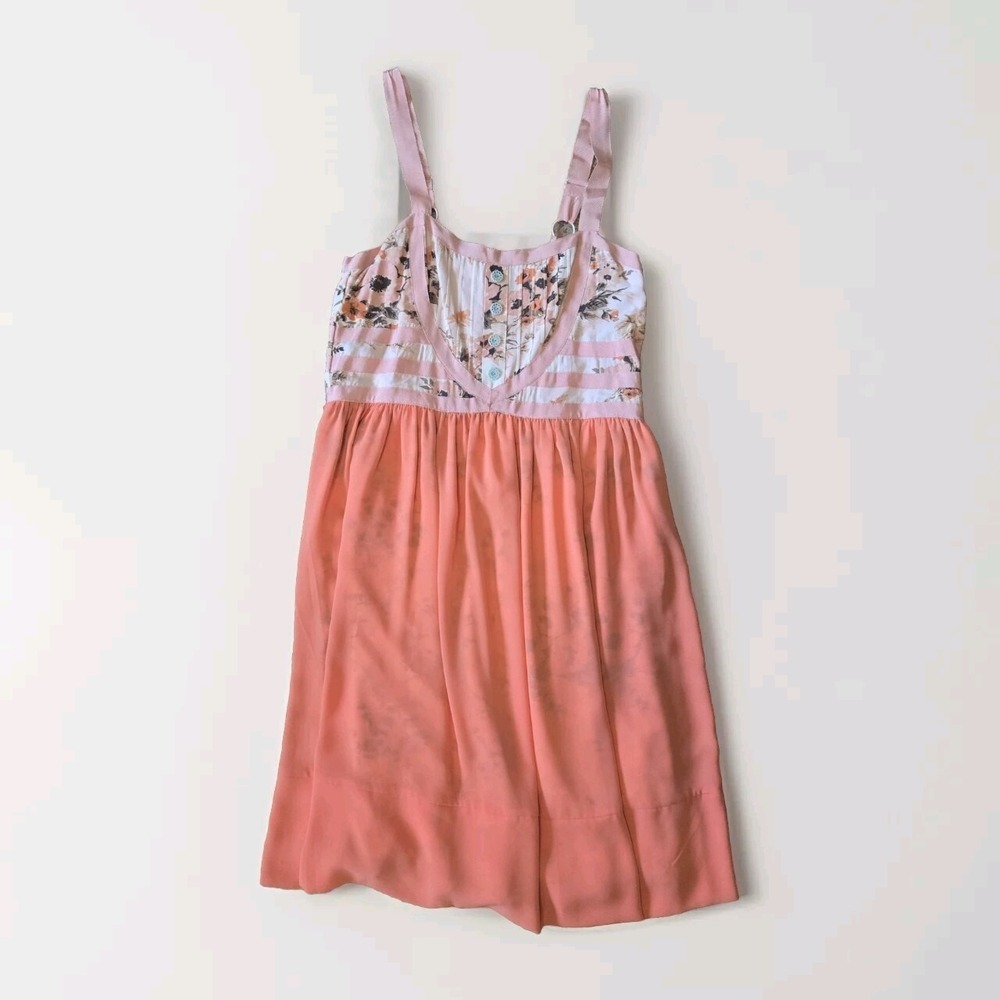 Matilda Jane Happy and Free Honeyed Elegance Knee Tank Dress Sz W M Boho Floral